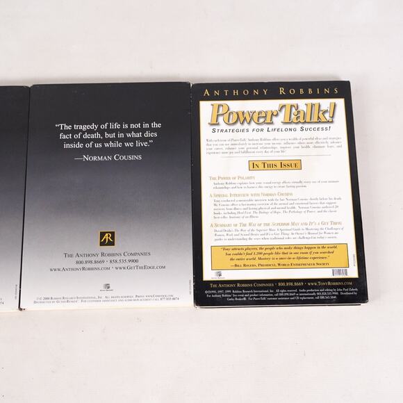 Anthony Robbins Get The Edge Day 5,6,7 & Power Talk DVD Personal Power Videos - Picture 6 of 7